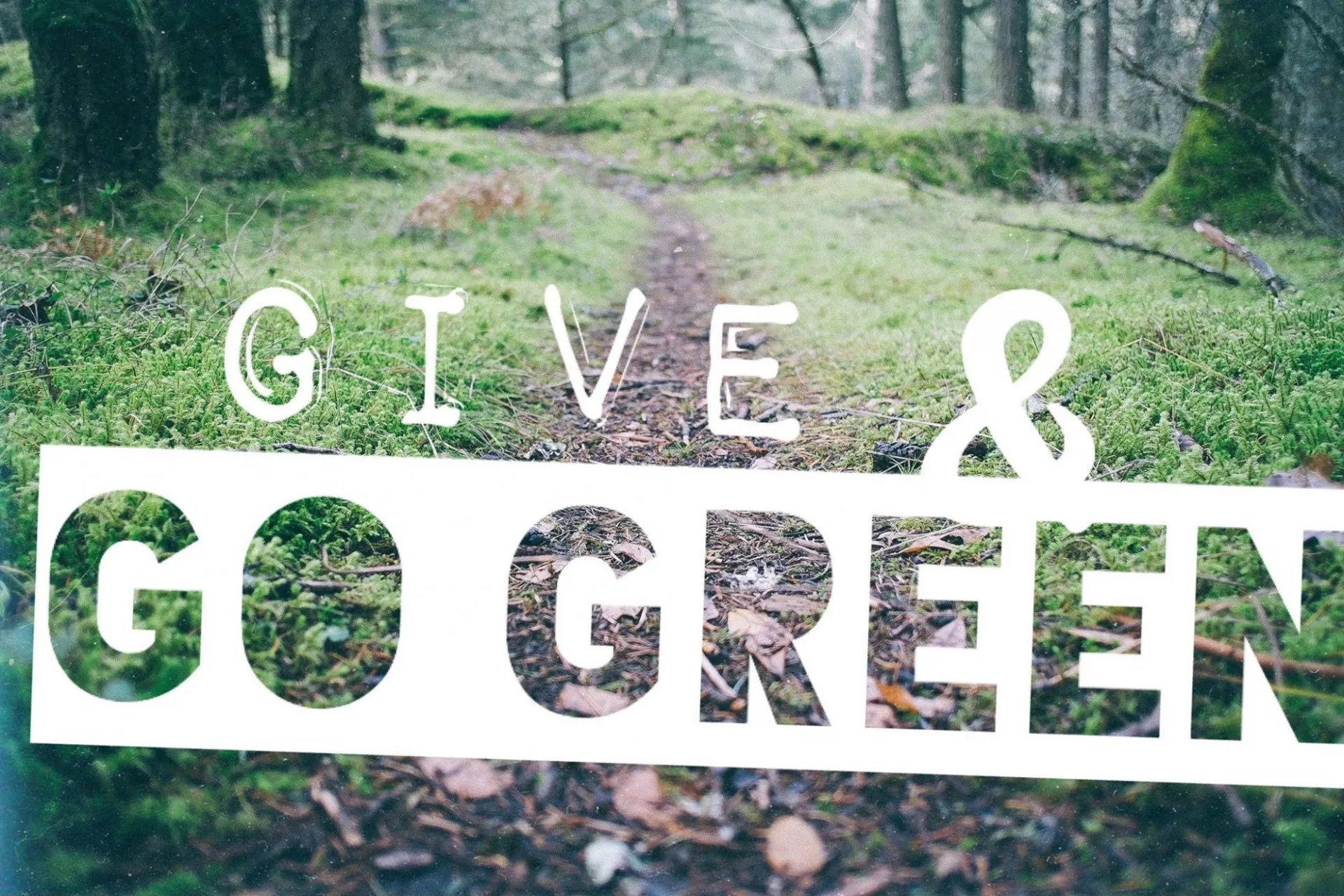 Give and Go Green Graphic